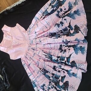 Pinup couture sleeping beauty dress